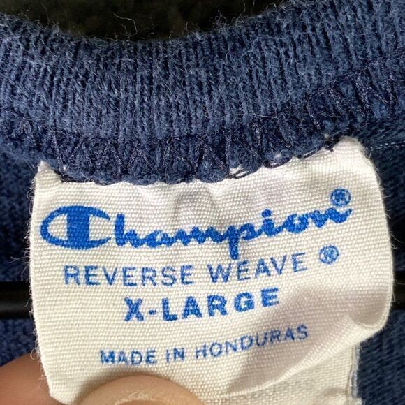 Champion USA Vintage T-Shirt Mens‎ Size XL Reverse Weave Shirt Crewneck 90s Vtg - Picture 5 of 11